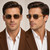 Men  Sunglasses Square Shades Hip Hop Gold