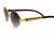 Vintage Mens Round Retro Black Brown Lens Designer Fashion Hip Hop Sunglasses