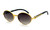 Vintage Mens Round Retro Black Brown Lens Designer Fashion Hip Hop Sunglasses