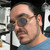 Vintage Mens Round Retro Black Brown Lens Designer Fashion Hip Hop Sunglasses