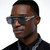 Men Square Rapper  Shades Frameless Sunglasses Hip Hop