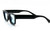 Men Women Sunglasses Black Small Retro Hip Hop Thick Square Frame Trendy Elegant fashion designer Wintage