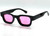 Men Women Sunglasses Black Small Retro Hip Hop Thick Square Frame Trendy Elegant fashion designer Wintage