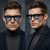 Men Sunglasses Black Small Retro Hip Hop Thick Square Frame Trendy Elegant