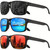 New Polarized Men Anti Glare Fishing Cycling Driving Sport Sunglasses Square