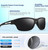 New Polarized Men Anti Glare Fishing Cycling Driving Sport Sunglasses Square