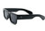 Men Women Sunglasses Black Small Retro Hip Hop Thick Square Frame Trendy Elegant fashion designer Wintage