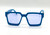 Men Sunglasses Fashion Black Oversize Big Designer Square Rapper Rap Black Retro Gafas Lentes