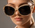 Round sunglasses, oversized sunglasses, women's sunglasses, black sunglasses, fashion sunglasses, designer sunglasses, , gold accent sunglasses, statement sunglasses, retro sunglasses, vintage sunglasses, trendy sunglasses