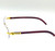 Men Classy Elegant Sophisticated Style Clear Lens Eye Glasses Gold Rimless Frame Gafas Lentes Hip Hop Rapper rimless sunglasses, men's sunglasses, gold sunglasses, wood arm sunglasses, rectangular sunglasses, fashion sunglasses, designer sunglasses, stylish sunglasses, men's accessories, sun protection, driving sunglasses, outdoor sunglasses