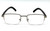 gold frame glasses, half rim eyeglasses, wood temple glasses, rectangular eyeglasses, men's eyeglasses, fashion glasses, stylish eyeglasses, gold and wood glasses, designer eyeglasses, mens accessories, eyewear, reading glasses, new eyeglasses
