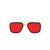 Women Sunglasses Square Aviator Style Retro Metal Shades