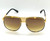 Designer Men Sunglasses  Luxury Gold Frame Square Metal Miami Style Sunglasses  Gafas Lentes Para Hombres