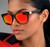 women's sunglasses, polarized sunglasses, driving sunglasses, fishing sunglasses, UV protection, orange lens, black frame, outdoor sunglasses, women's fashion, sun protection, eyewear, accessories, summer style, glare reduction, stylish sunglasses