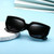 oversized, square, sunglasses, women, tortoise shell, black, gray lens, fashion, eyewear, chunky, statement, retro, glam, outdoor, designer inspired
