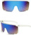Sunglasses Women  Oversized Huge Visor Big Shield Mask Half Face Large Mirror