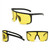 Sunglasses Women  Oversized Huge Visor Big Shield Mask Half Face Large Mirror