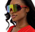 sport sunglasses, cycling sunglasses, running sunglasses, visor sunglasses, shield sunglasses, mirrored lens, frameless sunglasses, women's sunglasses, outdoor eyewear, sports eyewear, red sunglasses, performance sunglasses, cycling glasses