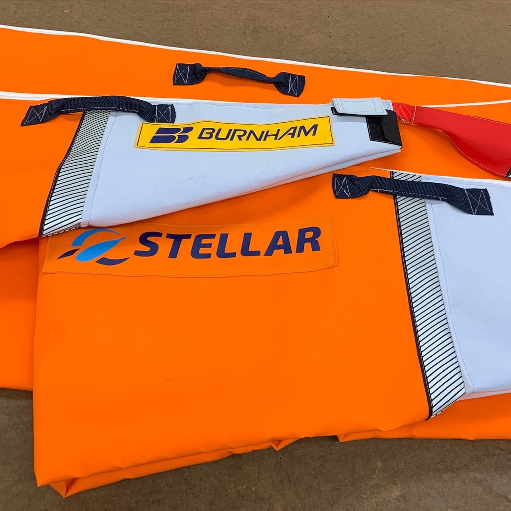Sunbrella covers are ideal for long term outdoor storage. Easy on-off style of our zippered covers also makes them perfect for boats in daily use. Three integrated handles allow for ease of transport.