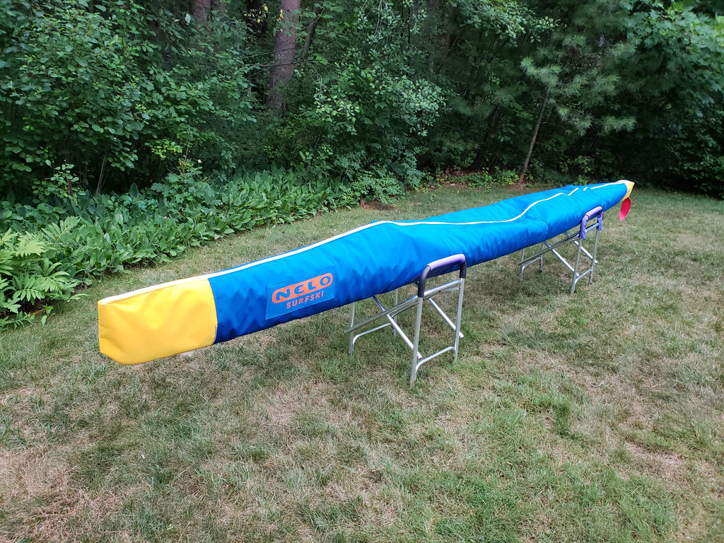 With vibrant WeatherMAX® colors you can match your boat brand or design your own color combination. Customize the body, tip and tail, of your kayak cover. All our covers have a bright red warning flag included.