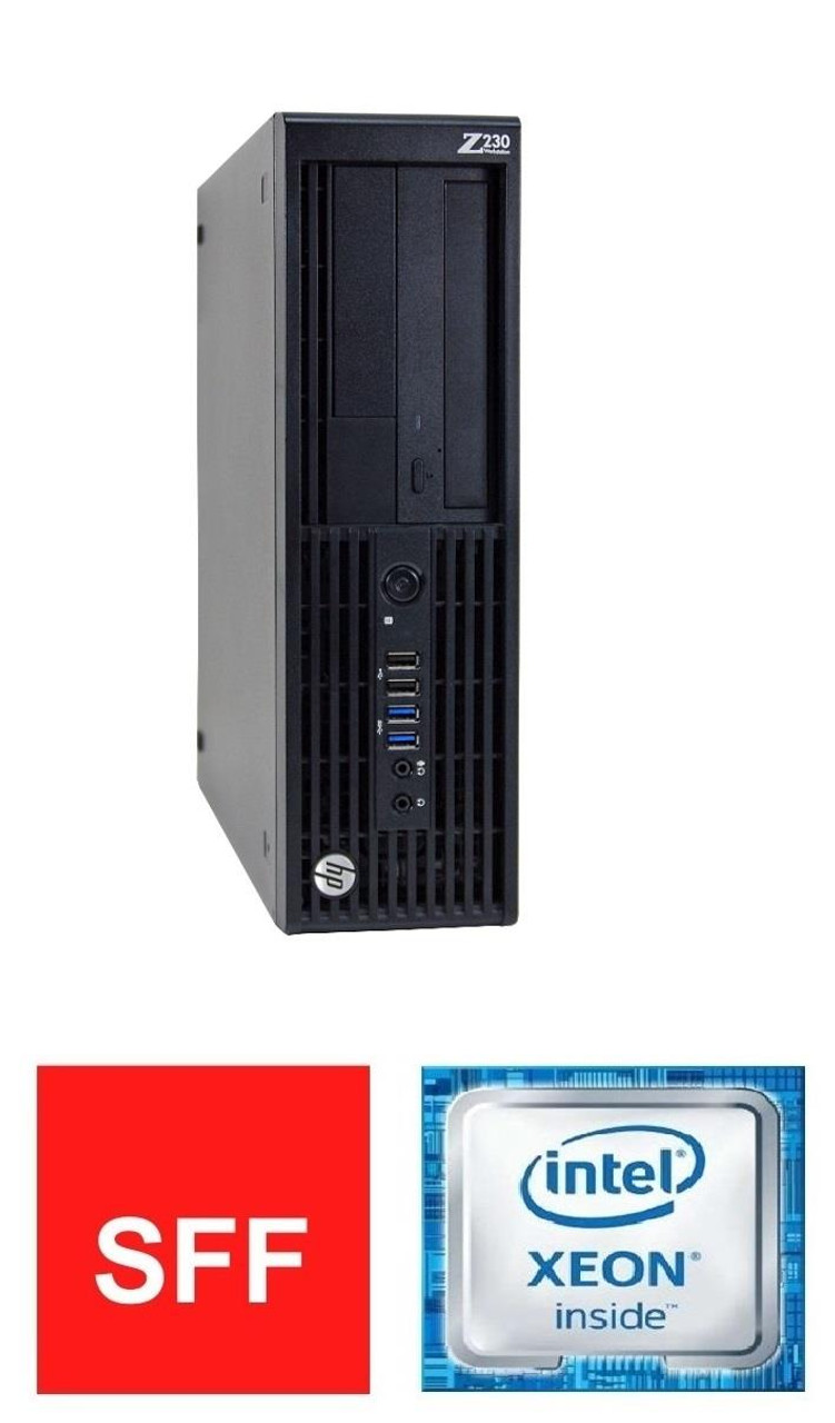 HP Z230 SFF WorkStation Xeon E3-1225 V3 3.20GHZ 8GB 2TB