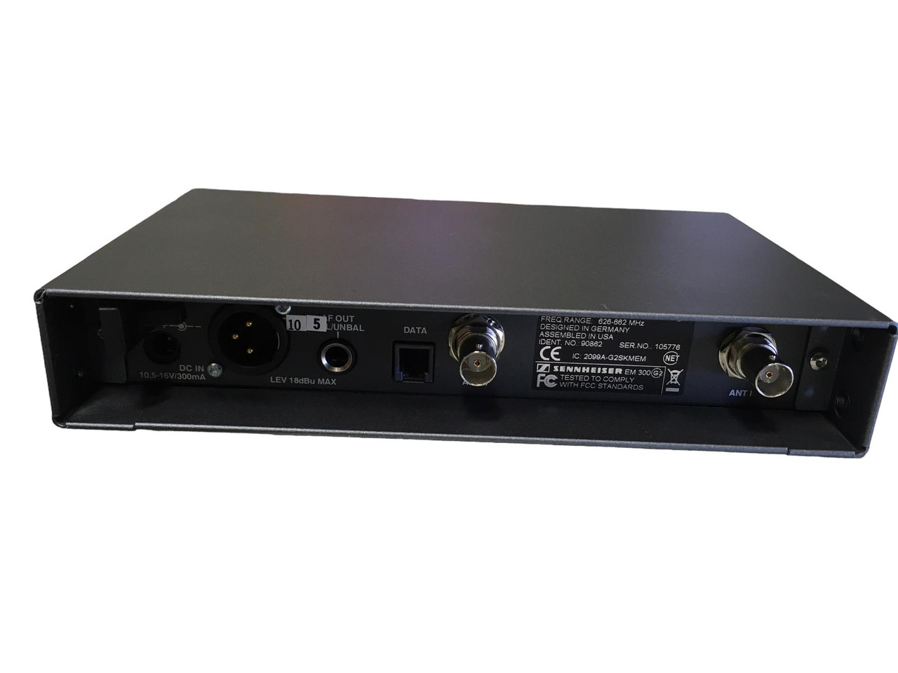 SENNHEISER eW 300 G2 True Diversity Receiver, 626662 MHz