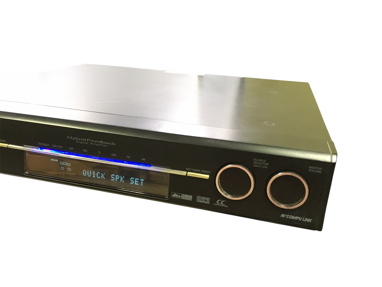 JVC RX-D302 Audio/Video Control Receiver Digital Amplifier Tested power on