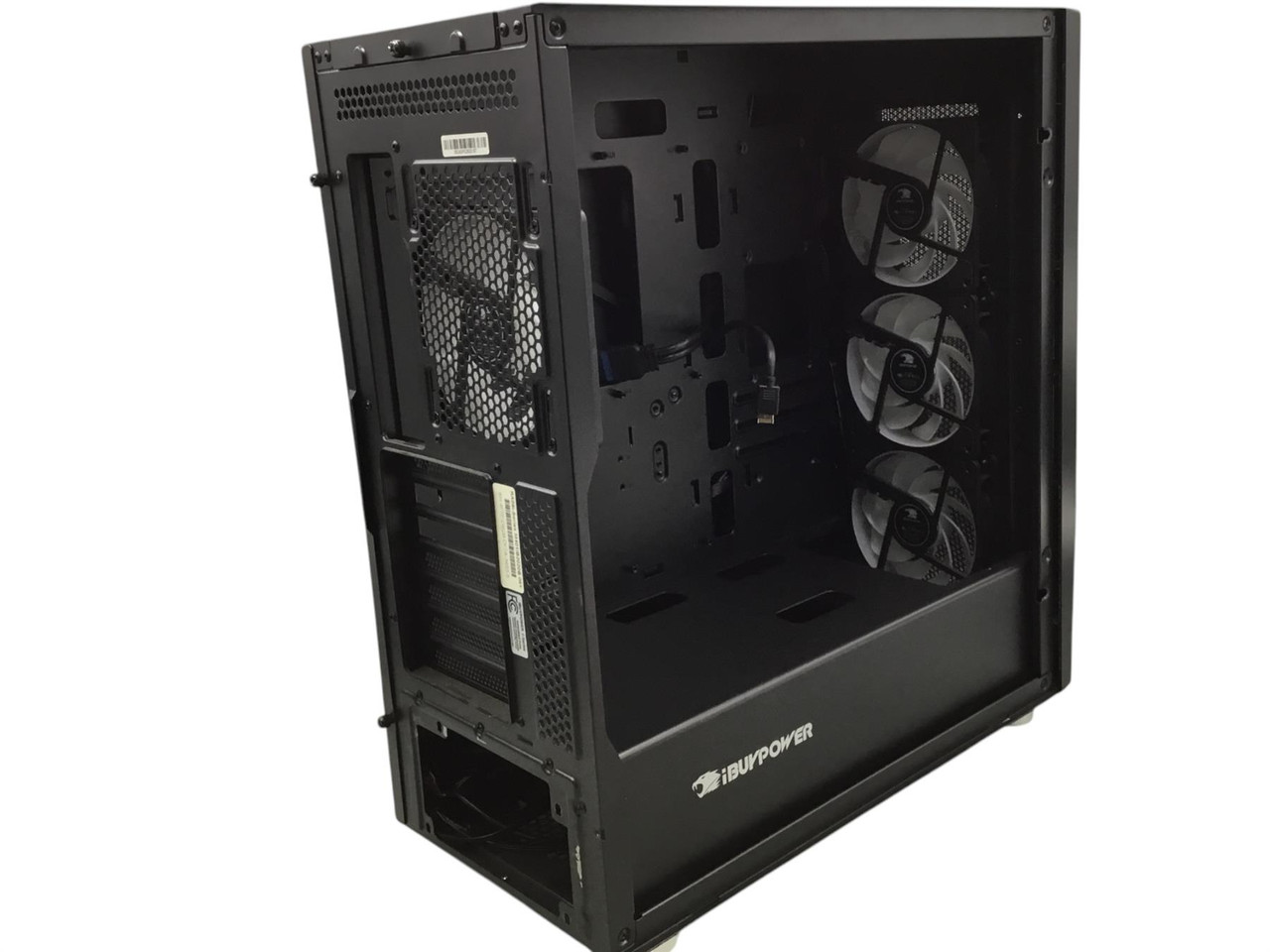 iBUYPOWER PC Case i-Series R189IB202B 02, black, Glass, w fans