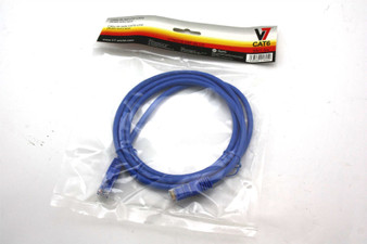  NEW V7 UTP CAT6 RJ45 M/M BLUE Patch Cable 5Ft/1.5M V7N2C6-05F-BLUS