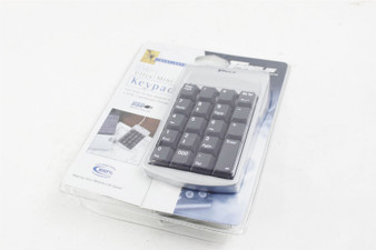 Targus PAUK10U Portable Numeric Keypad Keyboard USB w/ 2-Port Hub PAUK10U