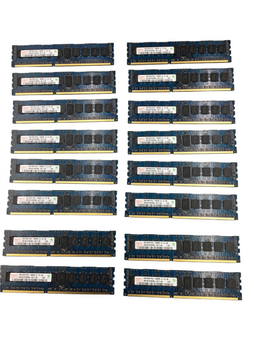 Lot Of 16 Hynix 4GB 2Rx8 PC3L-10600R Memory HMT351R7BFR8A