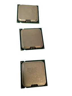 LOT OF 3 Intel SLB9Y E7400 Intel Core 2 Duo 2.8GHz/3MB/1066MHz LGA775 CPU Processor