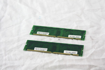 LOT OF 2 IBM 128MB Ram Stick PC133 133MHz non-ECC Unbuffered CL3 DIMM 168-PIN 03R7890 TSCC0029502