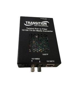 Transition Networks SSETF1011-205 Ethernet 10/100 TX-SX Media Converter