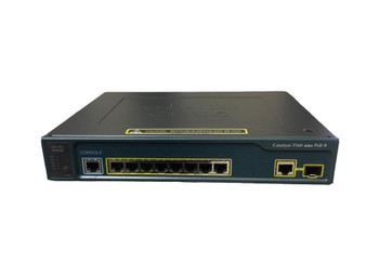Cisco Catalyst 3560 WS-C3560-8PC-S 8 Ethernet 10/100 ports, 10/100/1000 Switch