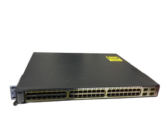 Cisco Catalyst WS-C3750-48PS-S v06 48 Port PoE Fast Ethernet Switch