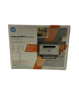 HP Laserjet MFP M234dwe Wireless Monochrome All-in-One Laser Printer, Print&Copy&Scan, 600x600 dpi, 30ppm, Duplex Printing, 1.27" LCD Display, Wi-Fi, Ethernet, Lanbertent Printer Cable (Sealed)