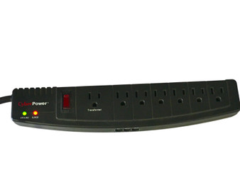 Cyber Power Surge Protection 750  7 Outlets 31F8 60Hz 1875W 125V