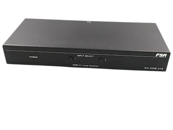 FSR DV-HSW-21A2x1 HDMI Auto-Switcher Support HDMI2.0 W/O Adapter Untested