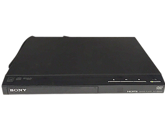 Sony DVD Player- DVP-SR510H Black Tested Power on- No Remote W/Cable