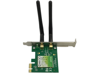 TP-Link TL-WN881ND V1.1 300Mbps Wireless N PCIe WiFi Adapter Card + 2 Antennas