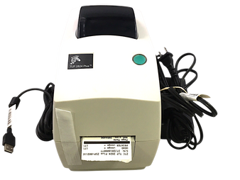 Zebra TLP2824 Plus CompactThermal TransferLabel Printer USB LAN Great Condition