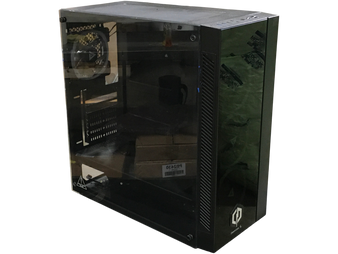 Cyberpower PC C Series Computer Case, w/Fans, Black & Glass ET8680-20705