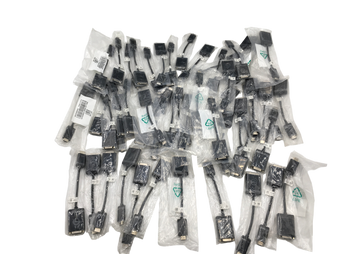 LOT OF 50 Dell Single Link Adapter Cable HDMI Male to DVI-D Female 0G8M3C