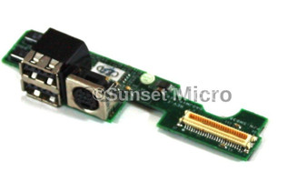 Dell Latitude D610 D600 500M 600M  S-Video USB Network Port Board DA0JM1PI6E6