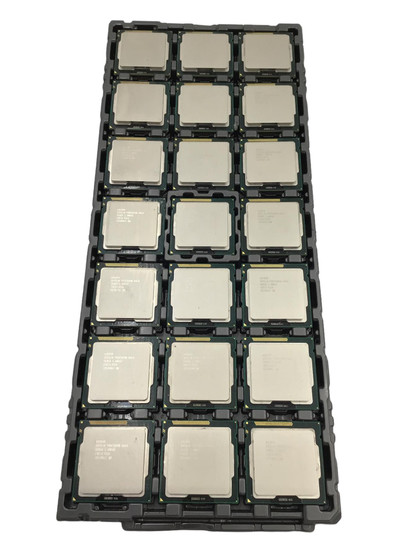 Lot of 21 Intel Pentium G860 CPU Computer Processor 3.00GHz 5 GT/s 3MB Dual Core LGA 1155/Socket H2 SR058