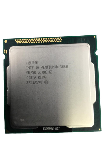 Lot of 61 Intel Pentium G860 CPU Computer Processor 3.00GHz 5 GT/s 3MB Dual Core LGA 1155/Socket H2 SR058