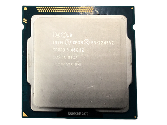 Intel Xeon Quad Core Server Processor E3-1245V2 3.40Ghz SR0P9