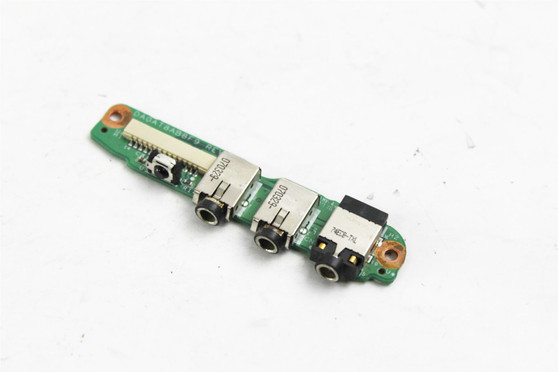 HP Pavilion DV6000 DV6700 Laptop USB Audio Port Board W/O Cable DA0AT8AB8F9