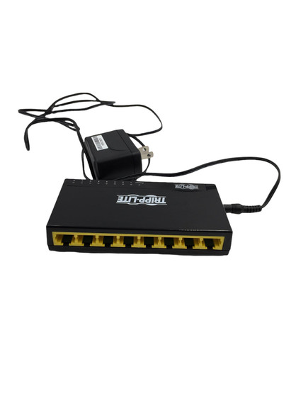 Tripp Lite 8-Port Gigabit Ethernet Switch Desktop RJ45 Unmanaged Switch 10/100/1/NG8P